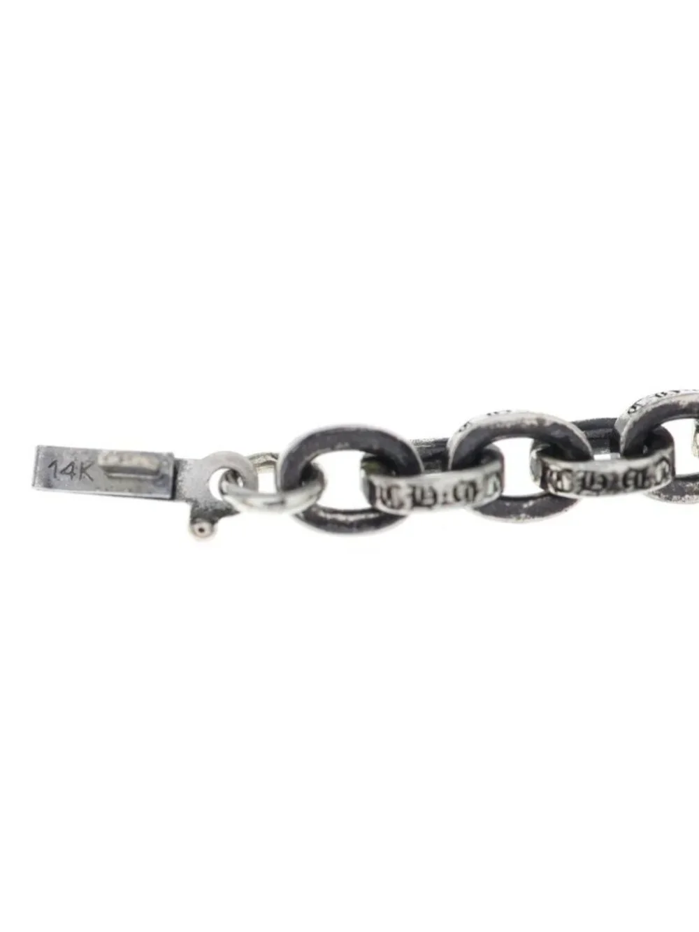 Chrome Hearts Paper Chain 18 Necklace Silver